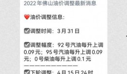 最新油价爆料消息查询